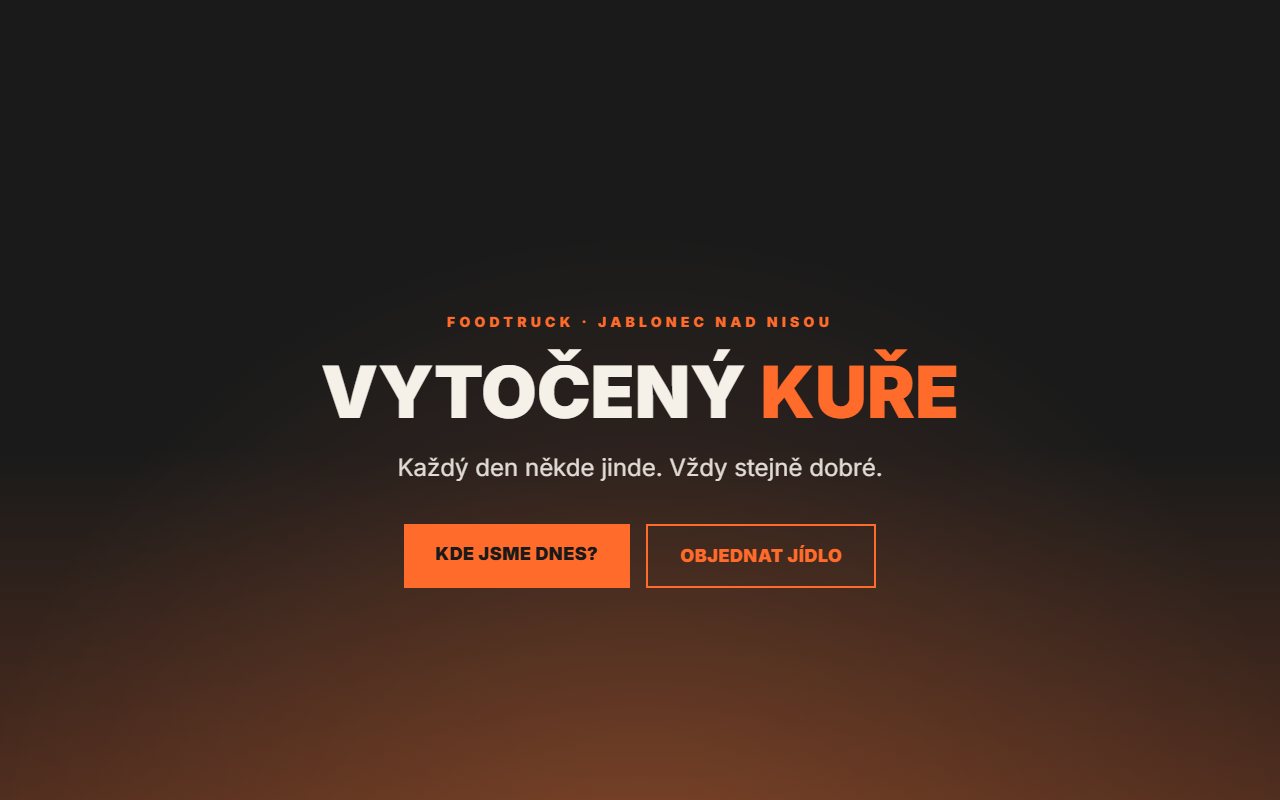 Vytočený kuře